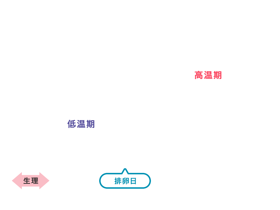 理想的な基礎体温